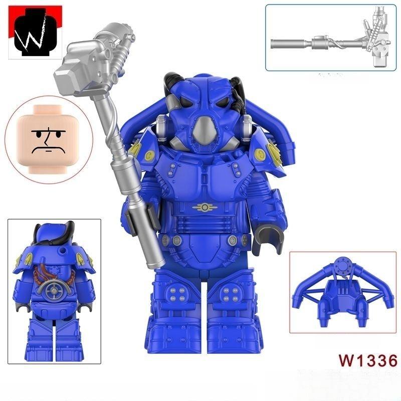 Power Mecha Minifigurka Sestavení hračky