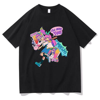 Anime T Shirt New Summer Fashion Men/Women Harajuku Graphic CuteTshirt Kawaii Unisex Tops Aesthetic Clothes Casual Cotton Tees