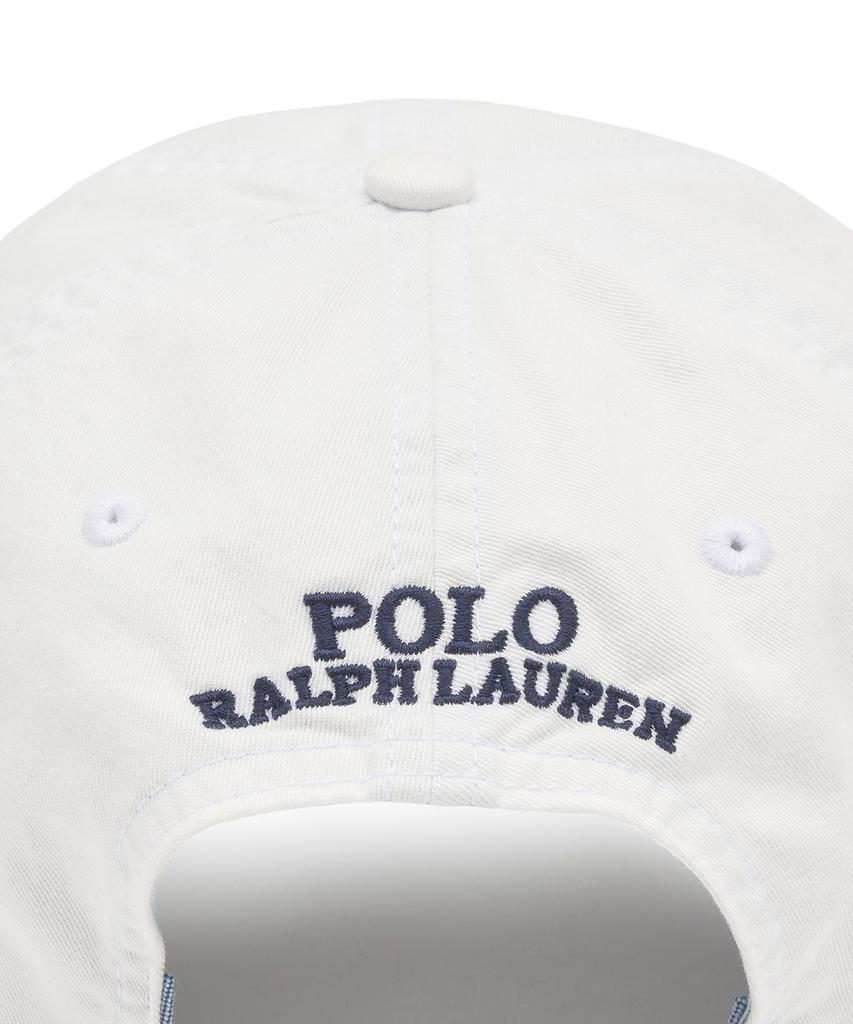 POLO RALPH LAUREN Stretch-Baumwoll-Twill Basecap - Weiß