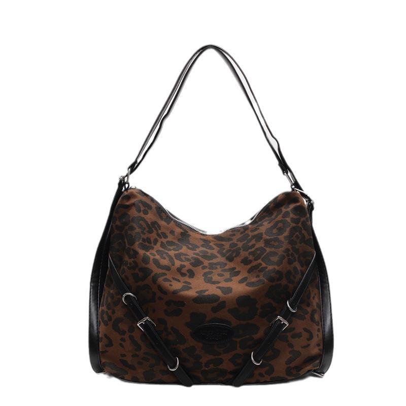 College Style Multi-functional Backpack Bag for Women 2025 New American Spice Girl Style Shoulder Section Cross-bag Commuter Tote Bag