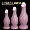Realistischer Masturbator aus Silikon: Sexspielzeug mit großem Penis und weiblichen Geschlechtsteilen