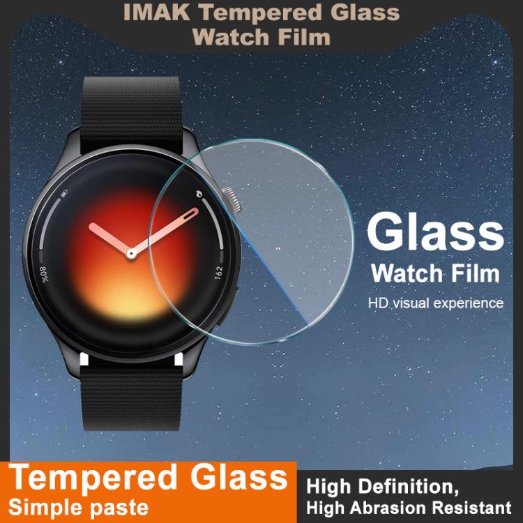 Tempered Glass Watch Screen Protective Film For Xiaomi Watch S5 46mm, HD Anti-Scratch Smart Watch Glass Film