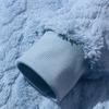 Felpa con cappuccio da uomo in pile per autunno inverno con coulisse, polsini a costine, manica lunga, pullover caldo, tinta unita, casual quotidiano, vestibilità ampia, felpa outerwear