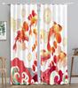 Chinese Tradtional Gold Fish Sea WaveBlackout Window Curtain for Living Room Bedroom Bathroom Kicthen Door Cupboard Decor Hooks