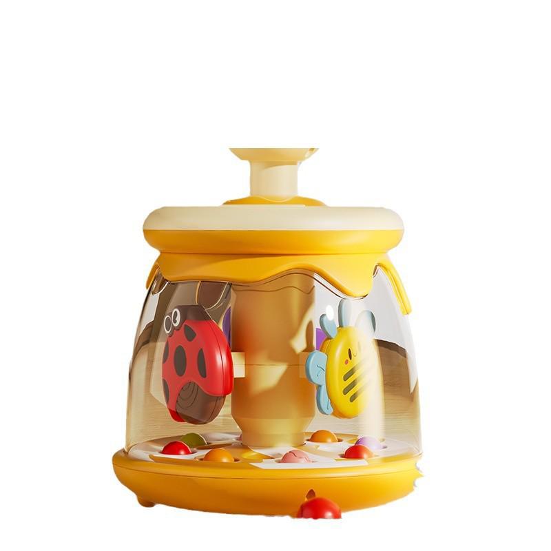 Jumping Ball Insect Carousel Toy for Children and Babies - Early Education & Soothing Gift for Girls