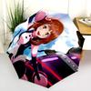 Ochaco Uraraka  pattern, automatic folding umbrella, portable and foldable design, 8 ribs, a Christmas or birthday gift.