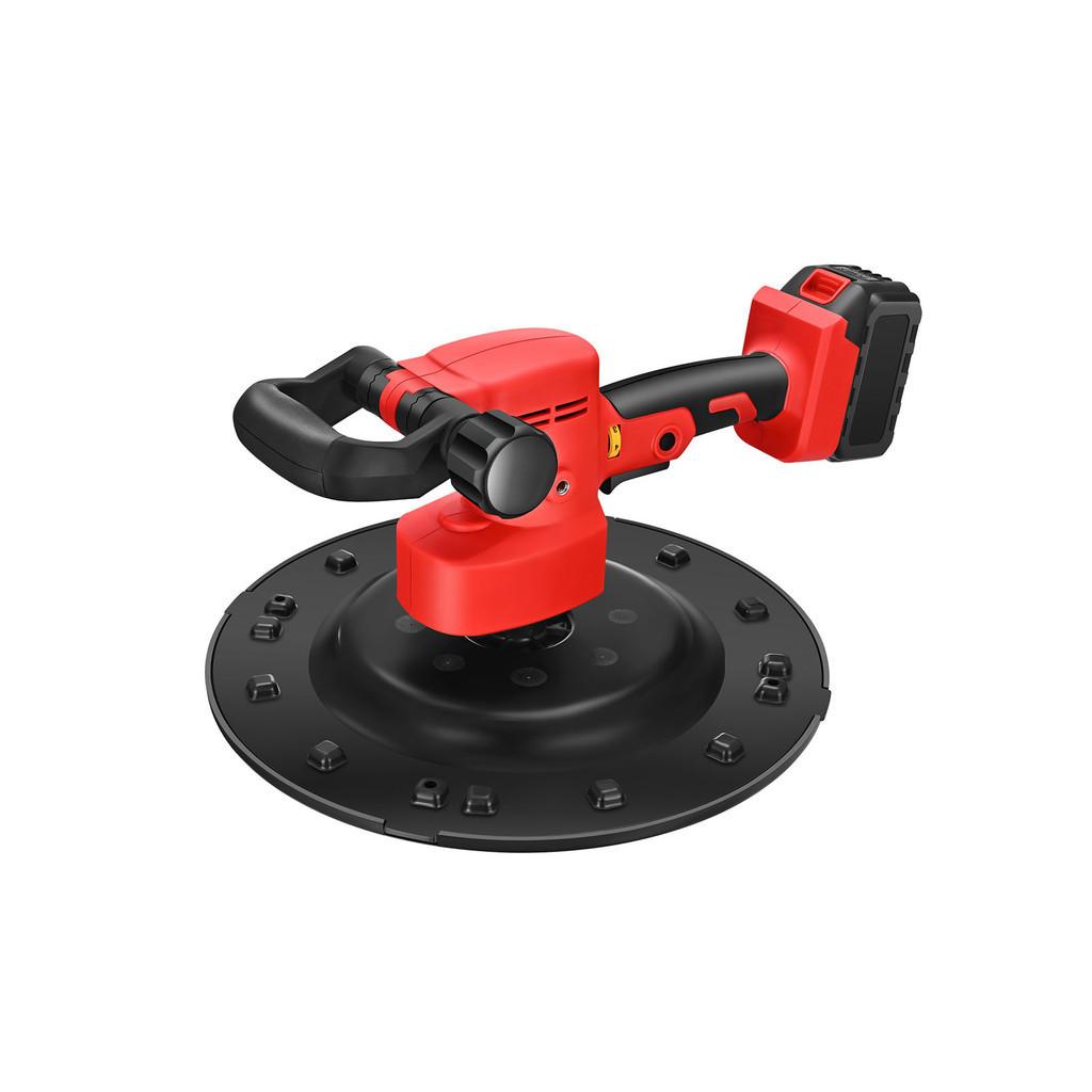 1700W Cement Plaster Sander Grinder with Auto Cement Mixing Rod Electric Concrete Mortar Trowel Wall Polishing Machine
