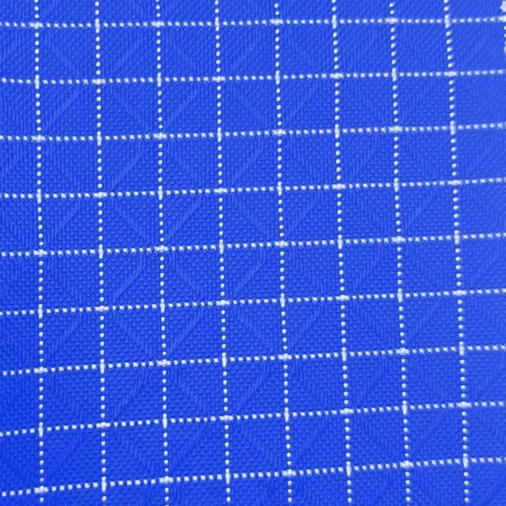 210D Plaid Fabric Waterproof 90x150cm Blended Nylon Material Wear -Resistant Ultra Light Gridstop Fabric