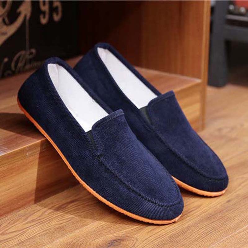 Scarpe estive traspiranti da uomo per guidare e camminare, scarpe di stoffa da uomo per il tempo libero
