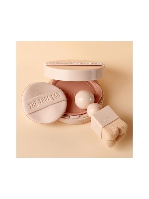 THE TOOL LAB Stamp Skin Fit Cushion Glow & Brush 23 Natural Beige