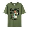 Guess What Chicken Butt T-Shirt Lustiges Design Baumwoll-T-Shirts Oberteile Hemd Aufgedruckt Auf Neuem Erwachsenen Unisex-T-Shirt Schwarz