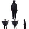 Disfraz de Cosplay de Murciélago de Halloween para Hombre con Material de Poliéster para Eventos de Cosplay