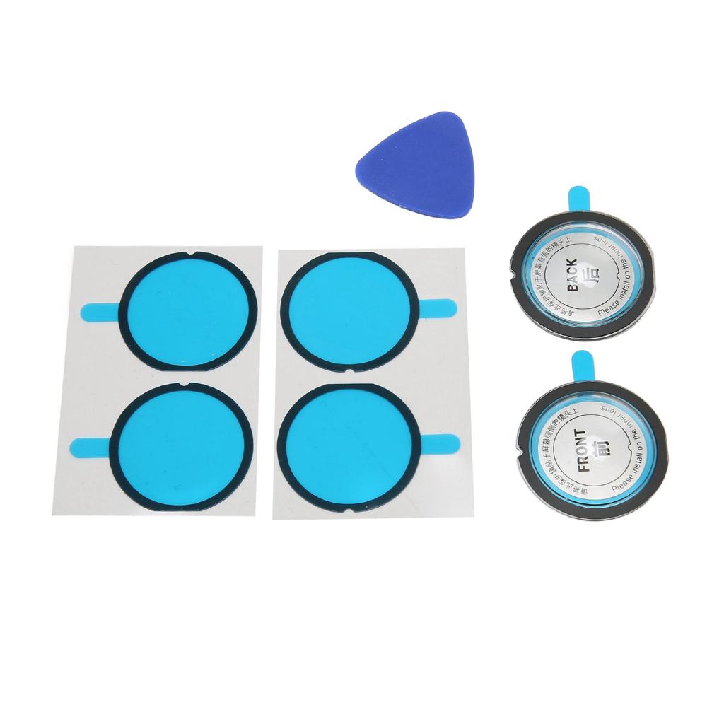 Dual Lens Guards Scratch Resistant Sticky Lens Guard Set for Insta360 X3 Panoramic Action Camera Accessories