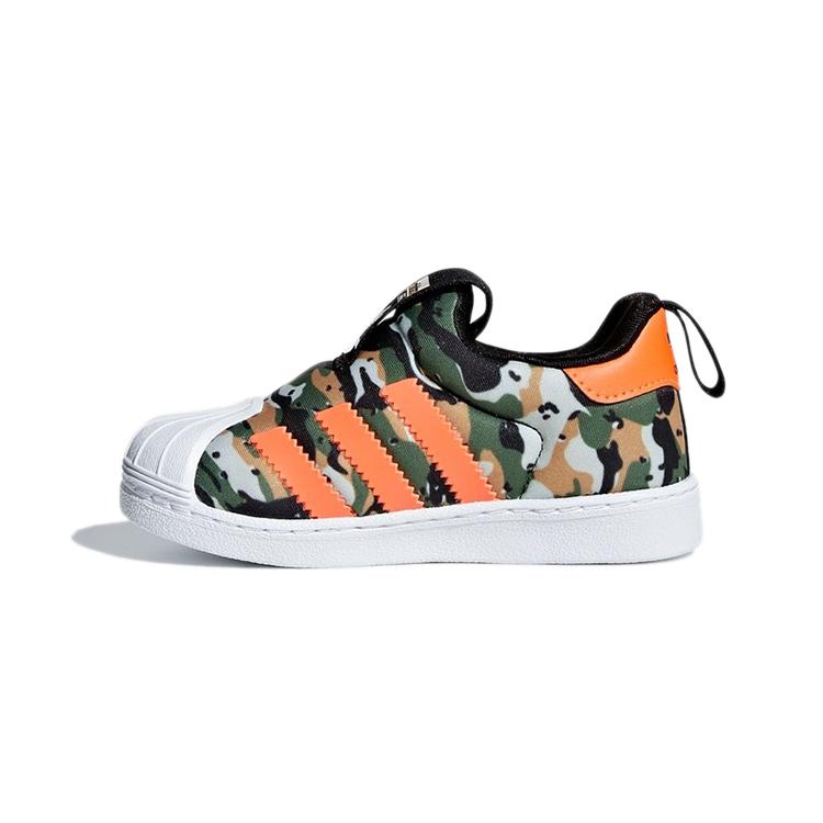 

Adidas Originals Superstar 360 I Low top Skateboard Shoes Orange White Infant And Toddler F36794 22