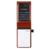 Compacts PU Leather A7 Size Budget Planner Cover with Calculator and Clipboard Personals Wallets Binders for Daily Use