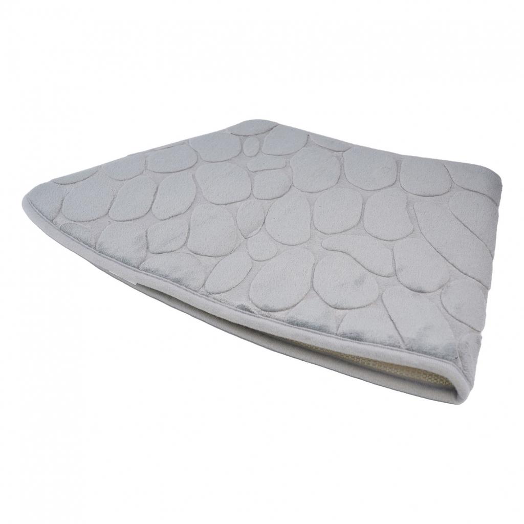 Absorbent Shower Mat Bathroom Accessory Curved Shower Soft