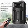 Suoai Portable High-Power Karaoke Speaker with Dual Microphones CN Plug (adapter Included)