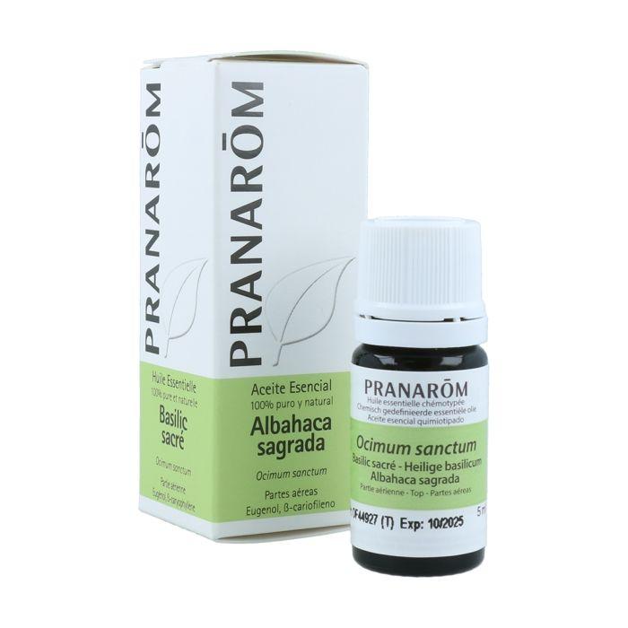Pranarom Huile Essentielle Basilic Sacré 5ml