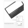 For Tesla Model Y/3 -2025 Protector Frame Edge Cover Model Y Juniper Navigation Screen TPE Protective Case Card Organizer