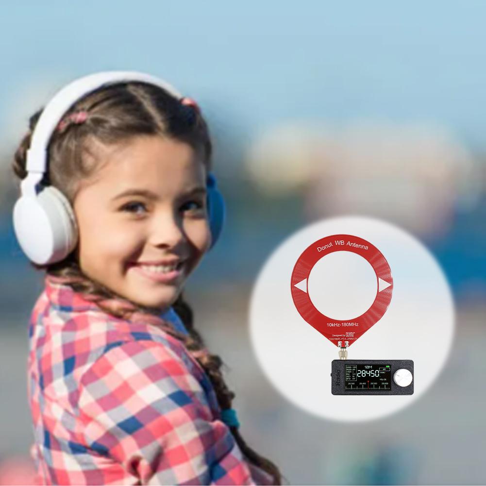SI4732 0.5-108mhz Portable Radio 1.9inch IPS Screen Pocket Mini Radio with Antenna All Band Radio Receiver FM/AM Radio