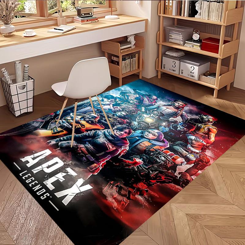 Tappeto Stampato Apex Legends, Tappeto da Pavimento Lavabile, Per Ingresso Stanza del Dormitorio Lavanderia Ufficio Studio, Decorazione per la Casa Regalo di Compleanno Natale