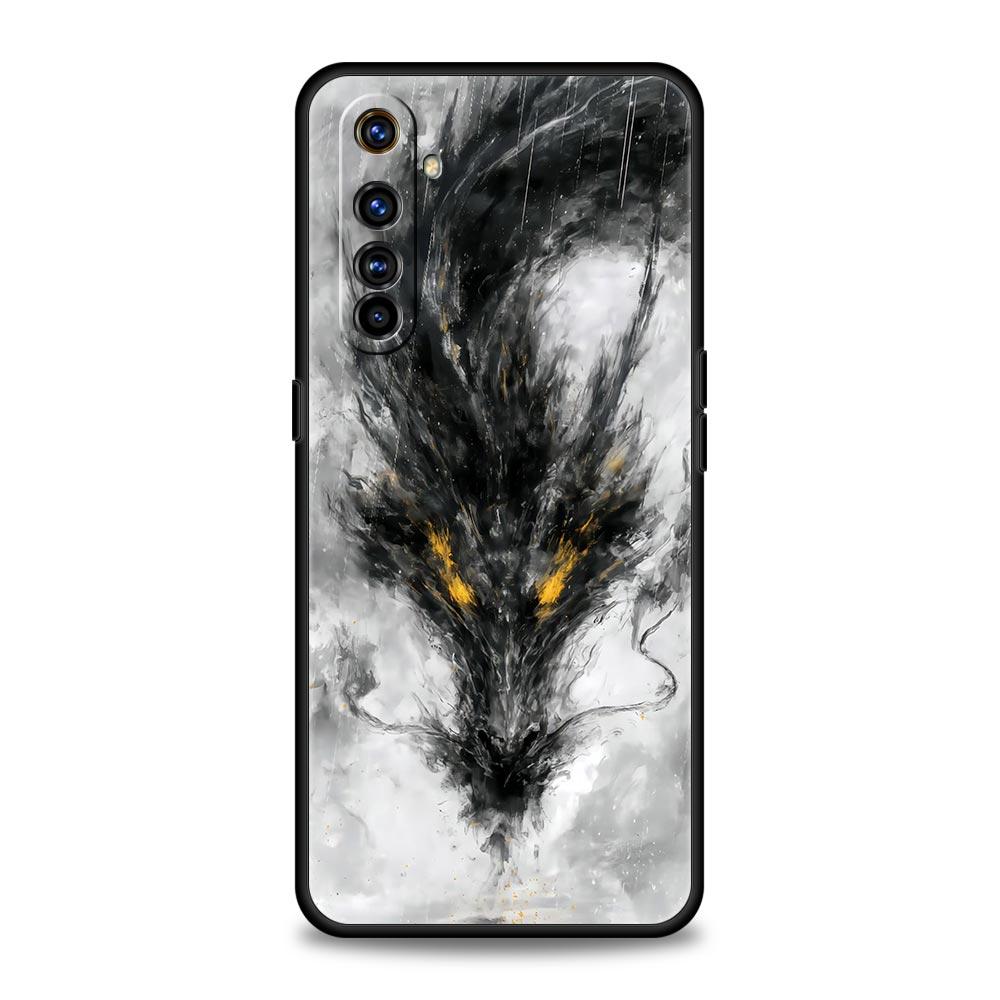 Dragon Phone Case For Realme 12 11 10 9 8 5G 7 6 GT5 GT3 GT2 Pro Plus C21 C11 C25 C35 For Realme GT Neo 2 3 3T 5 Cover