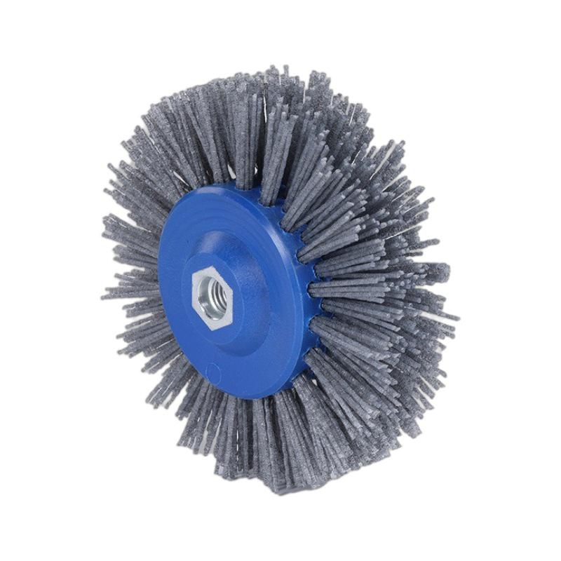 Blaues Core M14 getuftetes Schleiffilament-Rad für Schleifen, Entgraten und Polieren