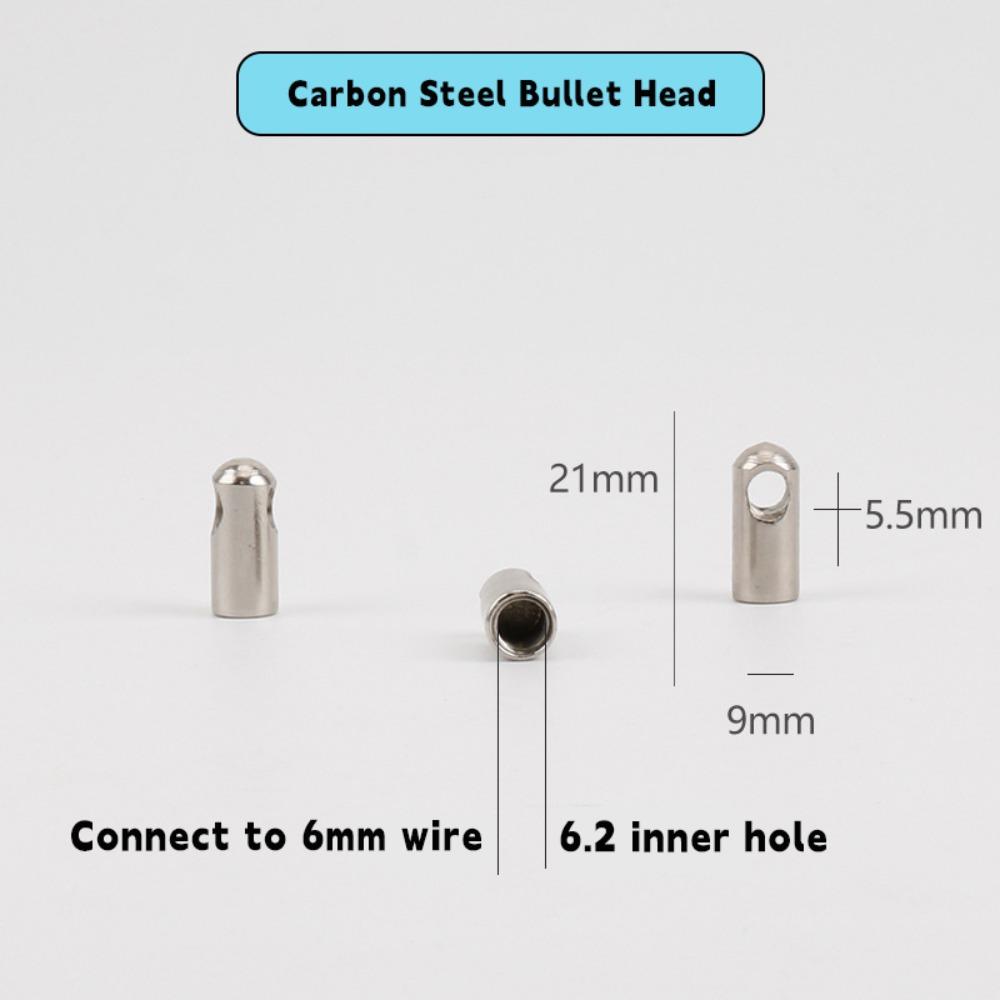 Connect To 6mm Wire Wire Puller Connector Head Fast Cable Puller Auxiliary Tools