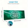 Celtic Football Club Print  Cushion Non-slip Laptop Tablet Big Mousepad XXL Mat Mini PC Playmat With Lock edge