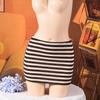2025 Autumn Sexy Low-Waist Striped Skirt for Women
