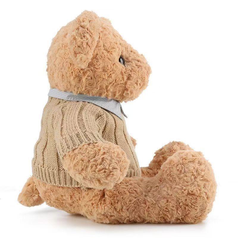 Teddy Bear Plush Toy Stuffed Animal With Pp Cotton Filling Kids Room Decor Doll