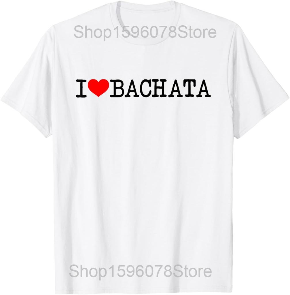 Funny Eat Sleep Bachata Repeat Dance Vintage T Shirts Men Cotton Humor Streetwear Tee Shirt Short Sleeve Unisex Loose Clothing