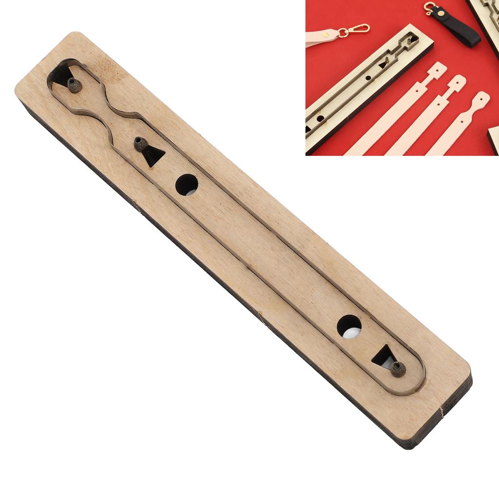 Leather Cutting Die Strip Steel Wooden Keychain Die Cutting Mould for  Crafts Jewelry Making Punc