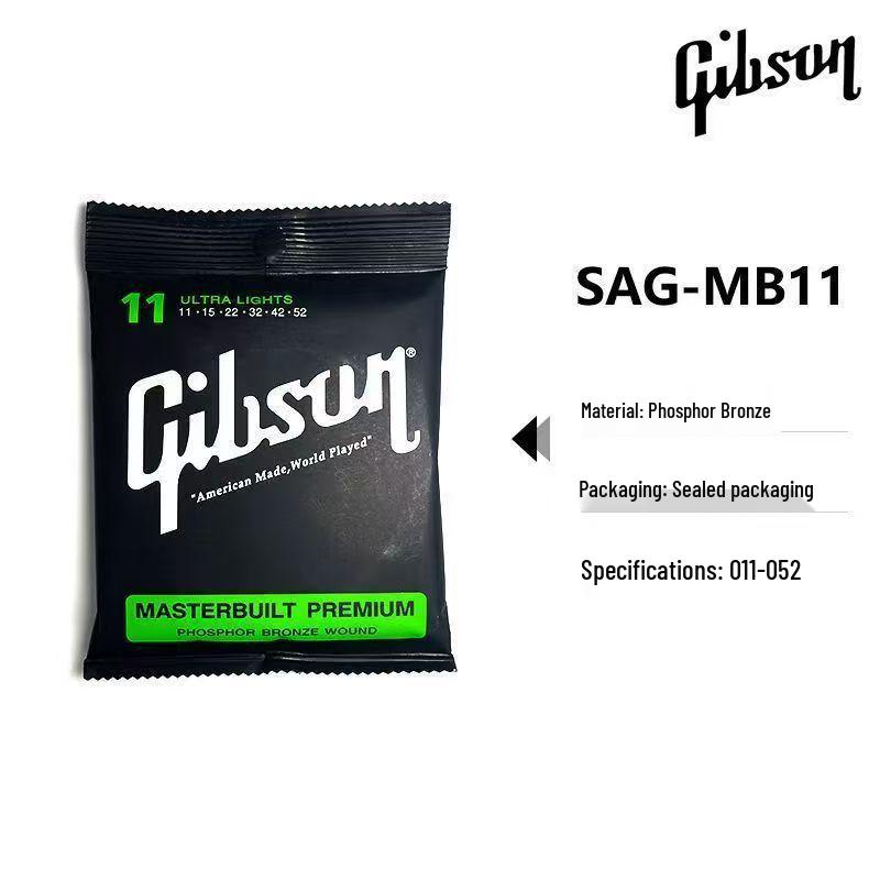 Gibson BRS MB SEG Folk & Electric Guitar Strings