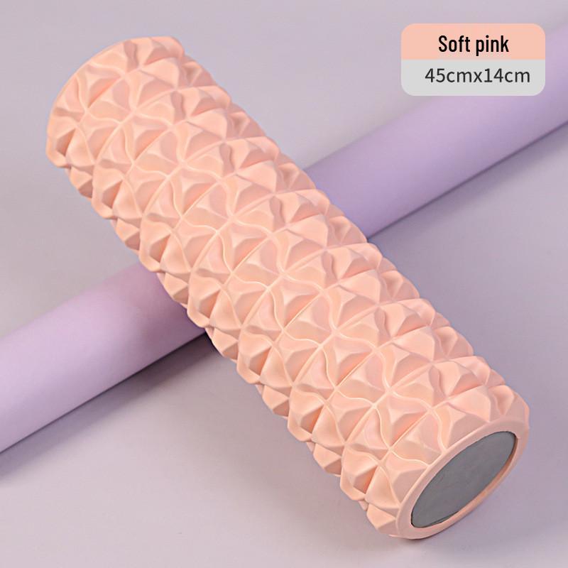 Zf1 45cm 2-in-1 Foam Roller & Wolf Teeth Stick for Yoga, Fitness, Muscle Massage & Stretching