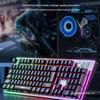 Mechanical Wired/Wireless Gaming Keyboard, Mouse, & Headset Set