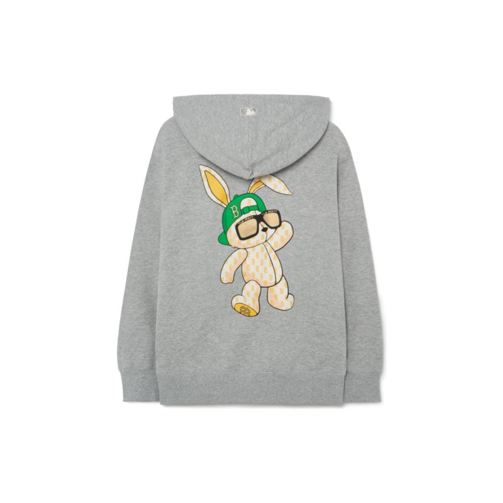MLB Sweatshirts Unisex Heather Gray Hooded Moderate Regular 3AHDQ0131-43MGS S