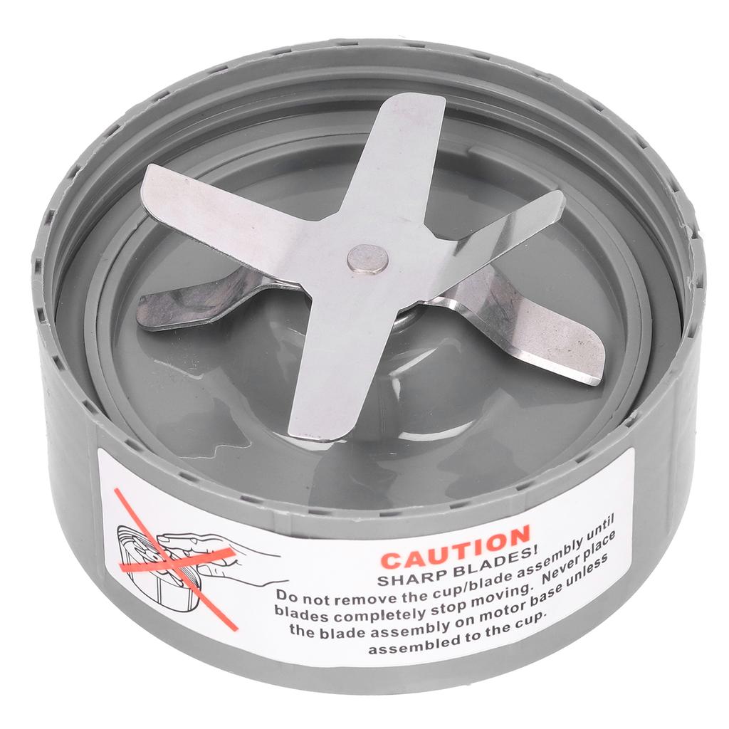 Cuchilla de licuadora Acero inoxidable 6?Aletas Cuchilla Extractora de Repuesto para Licuadora de 600W 900W