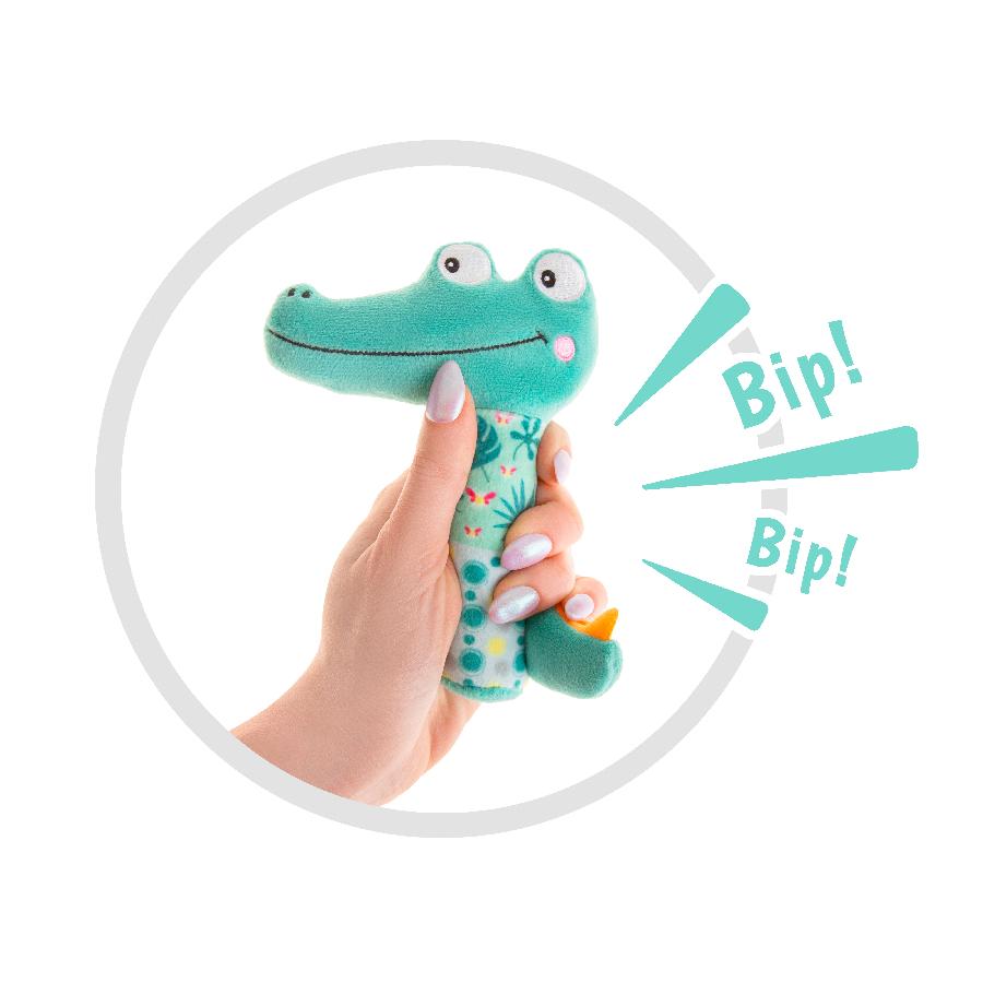 AKUKU A0644 Squeaky rattle crocodile