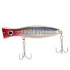 12cm   45g Large Popper Lure Artificial Seal Lure 3D Eyes Hard Popper Fishing Lure with Hooks and Ring for Saltwater