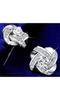 Silver Stud Earrings, Sterling Silver Stud Earrings for Women