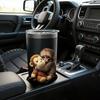 Double Wall Insulated Tumbler Cartoon Monkey Water Bottle 600ml Stainless Steel Travel Mug Portable Thermal Drink Container for Home