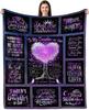 Birthday Gift for Sister-in-law, Blanket, Comfortable and Warm Flannel Blanket, Christmas Mother's Day Birthday Gift