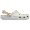 Crocs Casual and Comfortable Hole Shoes for Men and Women Off-white