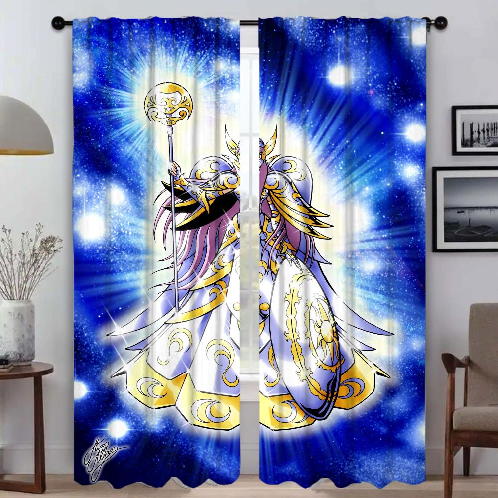 

Anti-Mosquito Curtains For Living Room Curtain Saint Seiyas Tulle For Bedroom Halloween Decoration Home Interior Curtains Camera W50xH70cmx2pcs-CL
