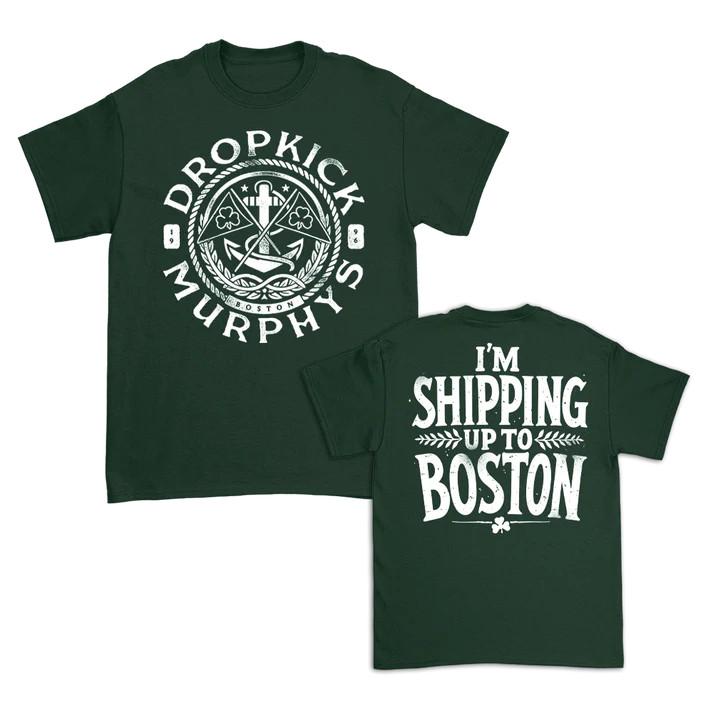 Dropkick Murphy Nautical Shipping Up To Boston T-Shirt Unisex S-5XL Unisex T-Shirt L