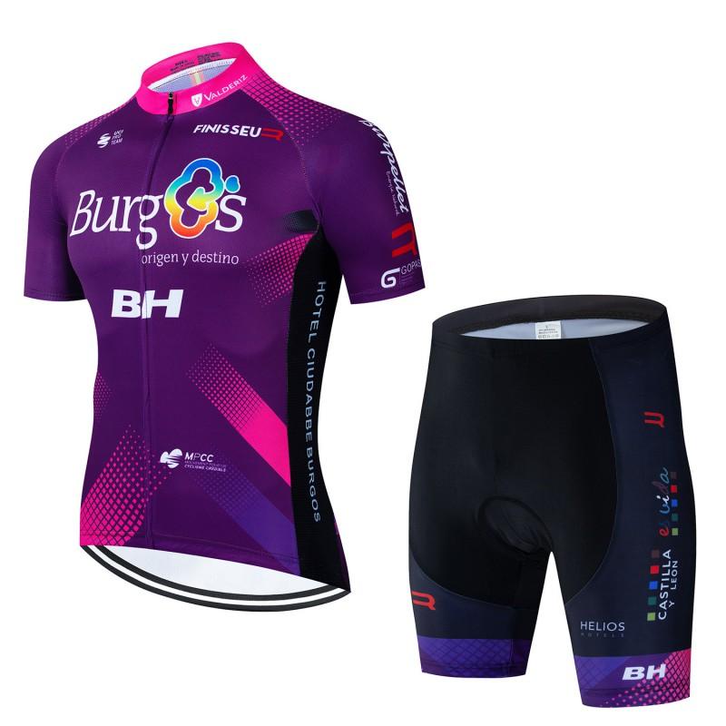 Mens Cycling Jersey Set Breathable Short Sleeve Road Mountain Bike Riding Gear