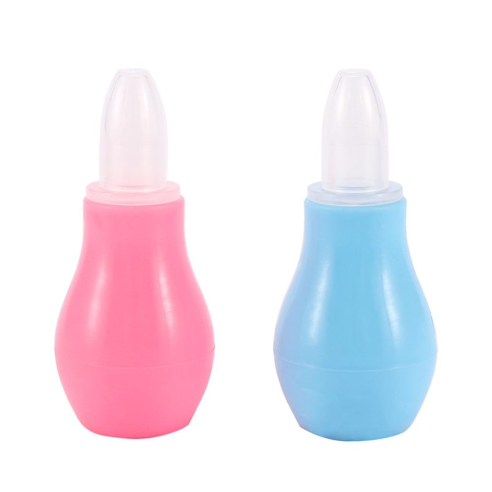 Soft Tip Baby Nose Cleaner Vacuum Sucker Children Nasal Aspirator Infant Runny Nose Cleaner