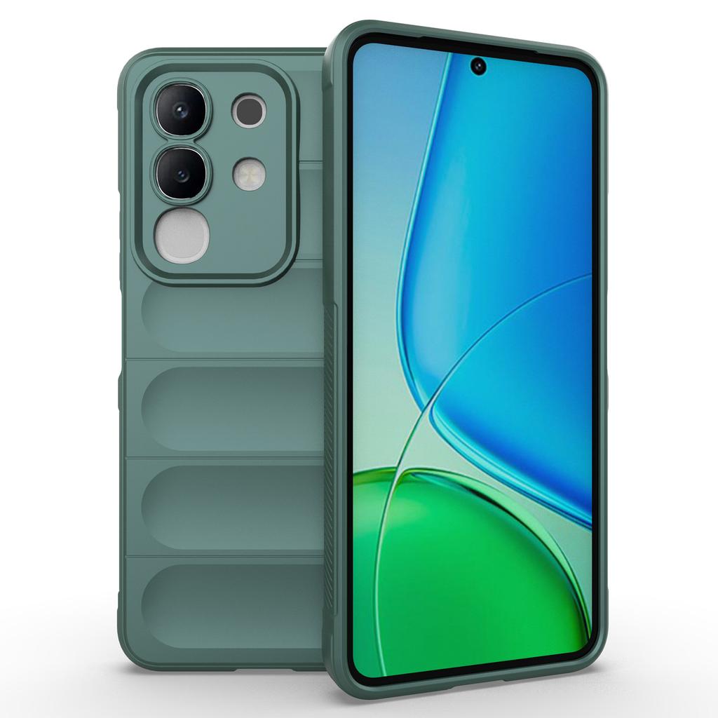 For vivo Y29 4G/T4x 5G Case Anti-Drop Soft TPU Rugged Phone Back Cover