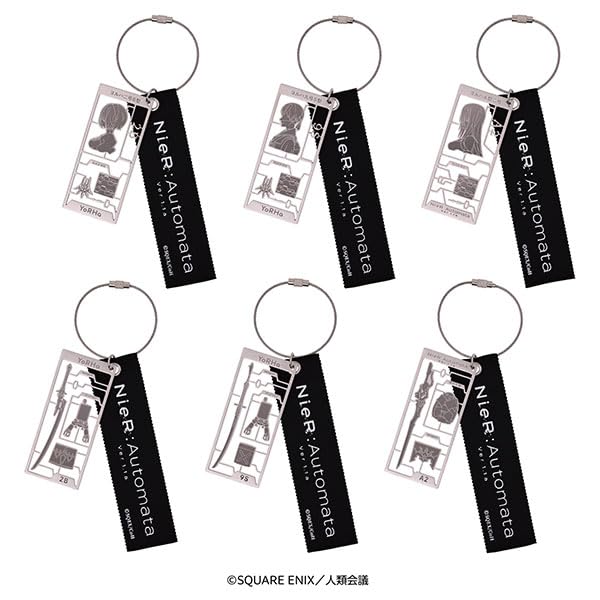 TV Anime "NieR:Automata Ver. 1.1a" Metallic Runner Rings Box of 6